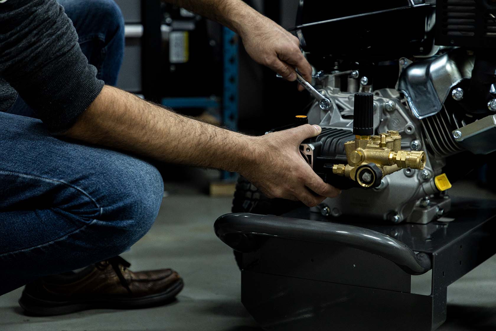Pressure Washer Motor Repair